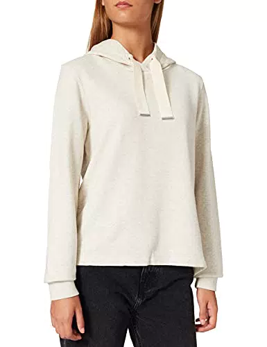 Marc O'Polo Damen Hoodie aus Bio-Baumwolle Loose Fit