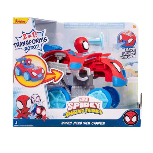 Marvel Spidey und seine Super-Freunde Mech Web Crawler Fahrzeug ab 3 Jahren