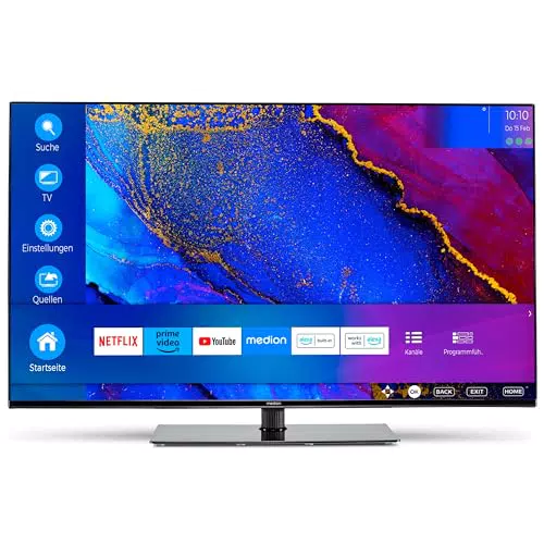 MEDION X14370 Smart TV 43 Zoll 4K Ultra HD mit Dolby Vision und Bluetooth