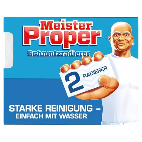 Meister Proper Schmutzradierer Original – Radierschwamm für strahlende Oberflächen
