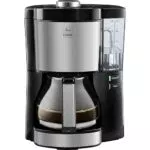 Melitta Look Perfection Kaffeemaschine mit abnehmbarem Wassertank und Tropfstopp