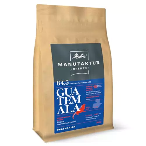 Melitta Guatemala Honey Kaffee – Single-Origin, sanfte Trommelröstung