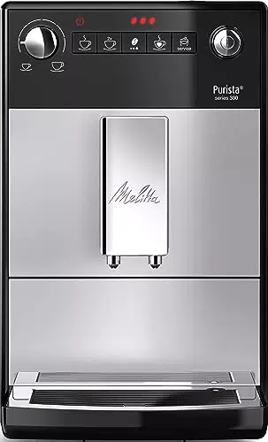 Melitta Purista Kaffeevollautomat mit Lieblingskaffee-Funktion und Mahlwerk