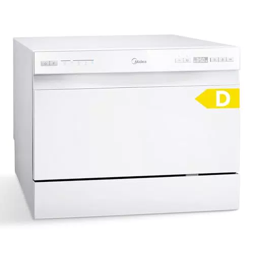 Midea ST 3.6F wi Tischgeschirrspüler, 6 Waschprogramme