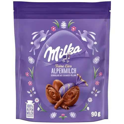 Milka Osterschokolade - Feine Eier aus 100% Alpenmilch für das Osternest