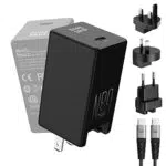 Minthouz Universal Reisestecker 65W USB-C GaN II Ladegerät für MacBook und iPhone