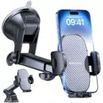 Miracase Handyhalterung Auto für iPhone und Galaxy – 360° drehbar, Saugnapf