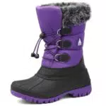 Mishansha Wasserdichte Winterstiefel für Mädchen und Jungen - Rutschfest