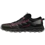 Mizuno Unisex Wave Daichi 7 GTX Traillaufschuh, Black/Fuchsia Fedora/Quiet Shade