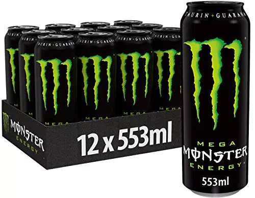 Monster Energy - Koffeinhaltiger Energydrink mit klassischem Geschmack