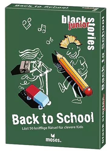 moses. Black Stories Junior - Rätselspiel für Kinder ab 8 Jahren