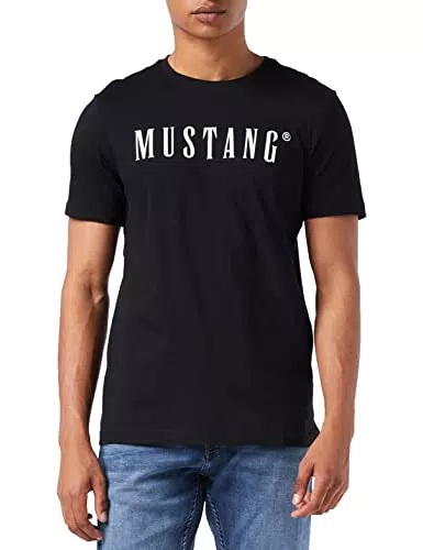 MUSTANG Herren T-Shirt Style Alex C Logo