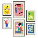 Nacnic Kunstausstellung Poster für ästhetische Innendekoration in A3 und A4