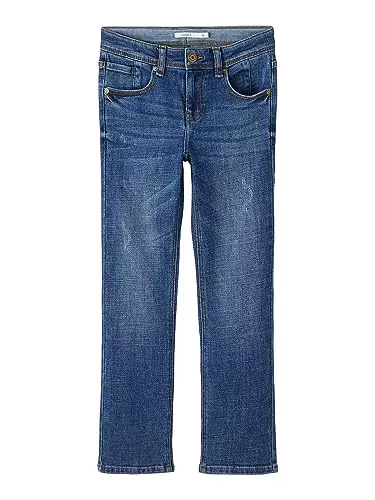 NAME IT NKMRYAN Straight Jeans für Jungen – Hochwertige Jeanshose