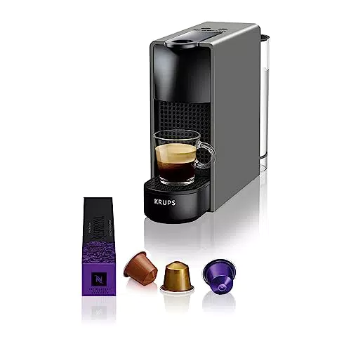 Nespresso Krups XN110B Essenza Mini Kaffeekapselmaschine mit Energiesparmodus