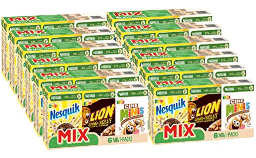 Nestlé Mix Cerealien Mini Packs – Genussvolle Frühstücksvielfalt für jeden Tag