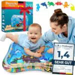 NouBaby® Wassermatte für Babys - BPA-frei, ideal für die Bauchlage und Spielzeit