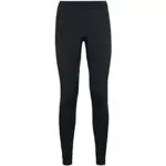 Odlo Damen PERFORMANCE WARM ECO Baselayer Leggings, Grey Melange - Black