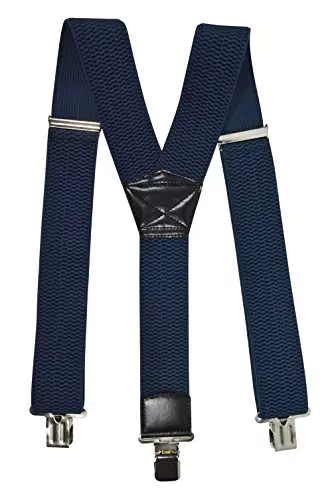 Olata Herren-Hosenträger Y-Form mit extra breiten Trägern – 5 cm