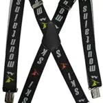Olata Hosenträger für Skihosen, x- und y-förmige Hosenträger 3 cm. 5-12 Jahre. Y-Form