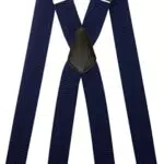 Olata Hosenträger Herren breit Mehrzweck Hosenträger X-Form mit überkreuzten Riemen und Karabinerhaken 4 cm. Olivgrün