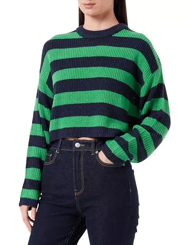 ONLY ONLMALAVI L/S Cropped Pullover für Damen