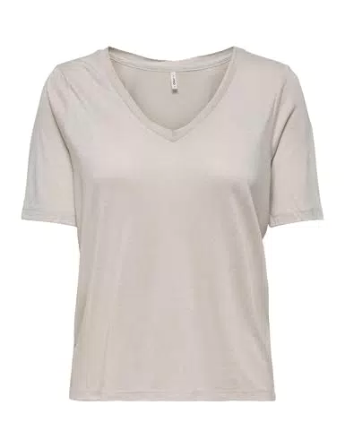 ONLY Onlelise S/S V-Neck Top für Damen