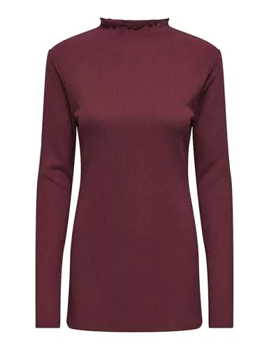 ONLY Onlhillary L/S Flared Slit Top für Damen