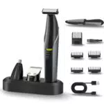 Opdooke Elektrischer Bodytrimmer für Herren und Damen – 3 in 1 Nass-/Trockenrasierer
