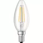 OSRAM BASE CLASSIC B FIL 40 LED-Lampe mit Sockel E14