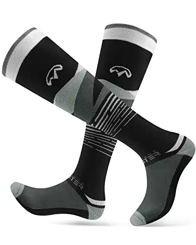 OutdoorMaster Skisocken für Herren – Atmungsaktive Thermosocken für Wintersport