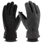 OZERO Thermo Handschuhe aus Leder für den Winter – Ideal zum Laufen