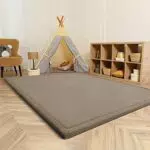 Paco Home Kinderteppich Spielteppich Krabbeldecke rutschfest für Jungen und Mädchen