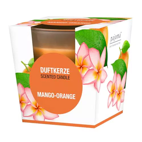 pajoma Duftkerze, Lavendel - im satinierten Glas, 120g Wachsgewicht