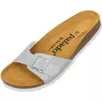 Palado Pantoletten Damen Malta – elegante Sandalen mit Kork-Fußbett aus Spanien
