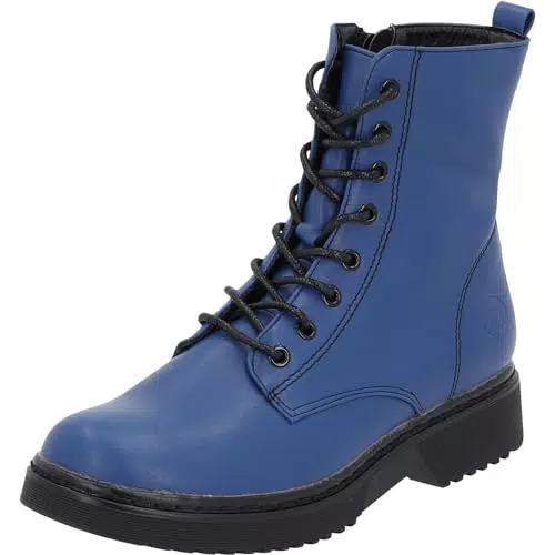 Palado Djerba Stiefeletten Damen - stilvolle Boots aus Lederersatz mit Fütterung
