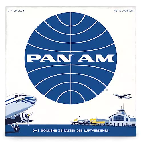 PAN AM Strategie-Brettspiel für die ganze Familie – Ab 12 Jahren, 2-4 Spieler