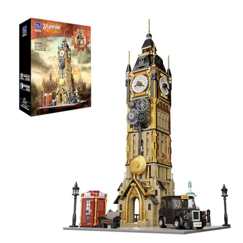 PANTASY Architektur Big Ben Steampunk Baukasten für Erwachsene und Jugendliche
