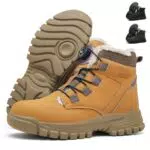 PAQOZKC Arbeitsschuhe Herren Damen Wasserdicht Sicherheitsstiefel Komfort M679JR