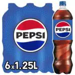 Pepsi Cola Original - Koffeinhaltige Cola in Flaschen aus 100% recyceltem Material