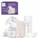 Philips Avent Elektrische Milchpumpe SCF395/31 in Klinikqualität für den Trinkrhythmus des Babys