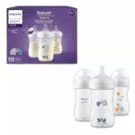 Philips Avent Natural Response Geschenkset für Babys mit T3 Saugern, SCY903/63