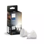 Philips Hue White Ambiance GU10 LED Spot – dimmbare smarte Lampen für Hue System
