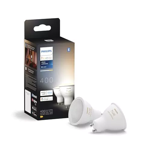 Philips Hue White Ambiance GU10 LED Spot – dimmbare smarte Lampen für Hue System