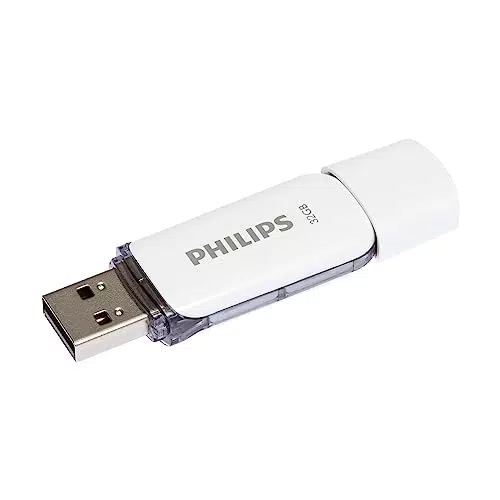Philips USB-Flash-Laufwerk 2.0 16GB für PC und Laptop – Lesegeschwindigkeit bis 21 MB/s