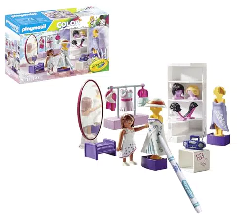 PLAYMOBIL Fashion Design Set 71373 – Kreatives Spielzeug für Kinder ab 5 Jahren
