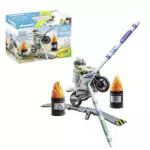 PLAYMOBIL 71377 Motorrad – Kreatives Fahrzeugdesign für actiongeladene Stunts