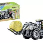 PLAYMOBIL Country Traktor mit Anhänger und Wassertank für kreatives Spielen