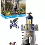 PLAYMOBIL Novelmore Ritterturm mit Schmied und Drache, Hinterhalt am Wegesrand