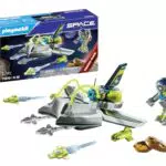 PLAYMOBIL Space Promo Pack 71370 – Hightech Drohne und Jetbag für Kinder ab 4 Jahren